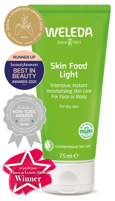 Moisturiser Weleda Skin Food Light 75ml Oz Green Oasis