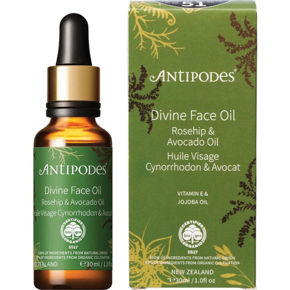Antipodes Avocado Oil and Rosehip Oil