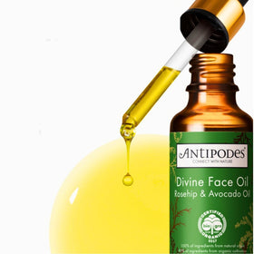 Antipodes Divine Face Oil - Certified Organic Natural Skincare & Vegan Skincare Cruelty-free