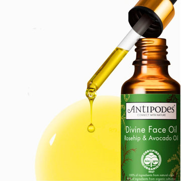 Antipodes Divine Face Oil - Certified Organic Natural Skincare & Vegan Skincare Cruelty-free