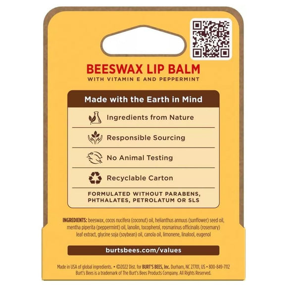 Beeswax Lip Balm with Peppermint