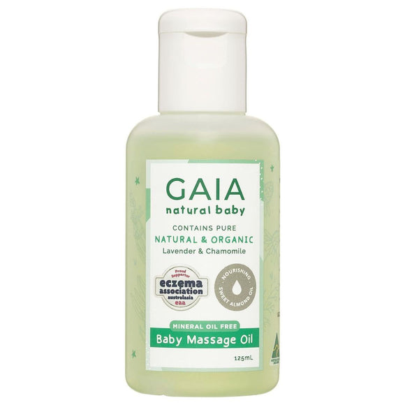 Gaia Natural Baby Massage Oil