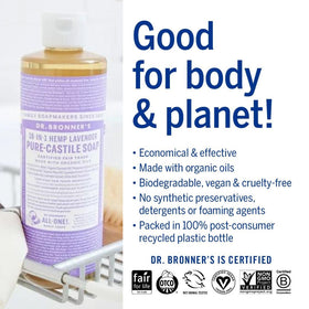 Pure-Castile Liquid Soap - Lavender 473ml - 0