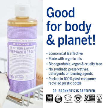 Pure-Castile Liquid Soap - Lavender 473ml - 0