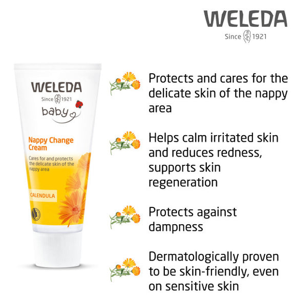 Weleda Calendula Nappy Change Cream with Benefits